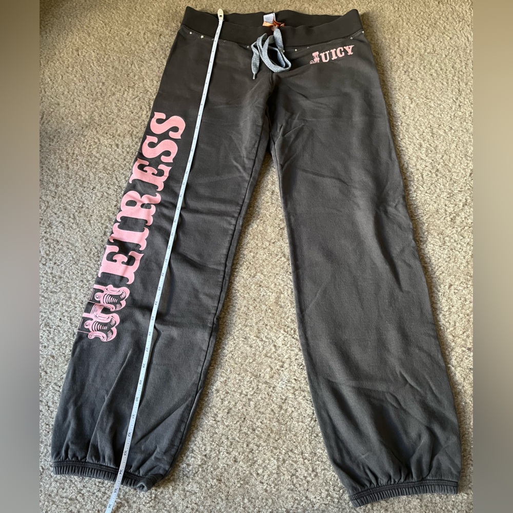 Juicy couture gray sweatpants, size small